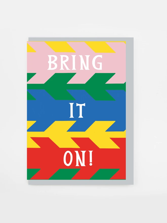 bring it on good luck card