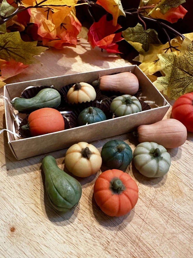 Marzipan Pumpkins & Squashes
