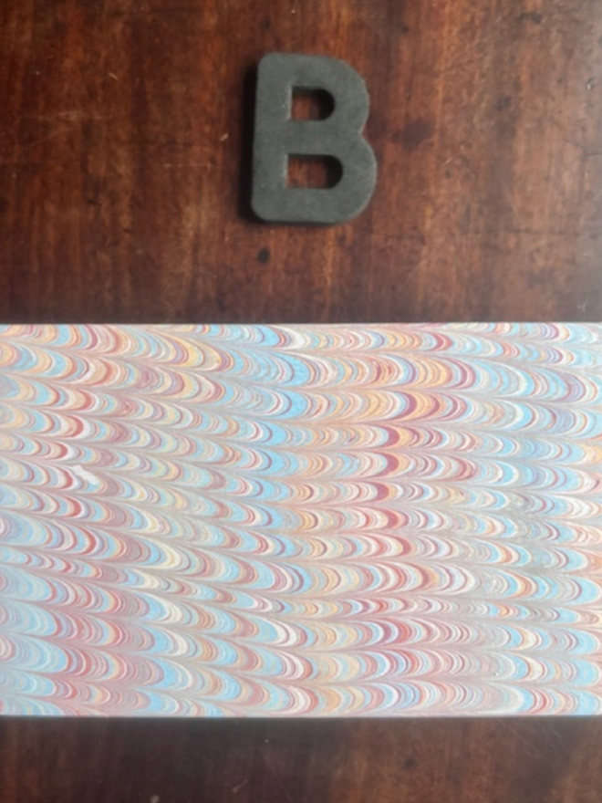 Matchbox Cover. A matchbox cover in B