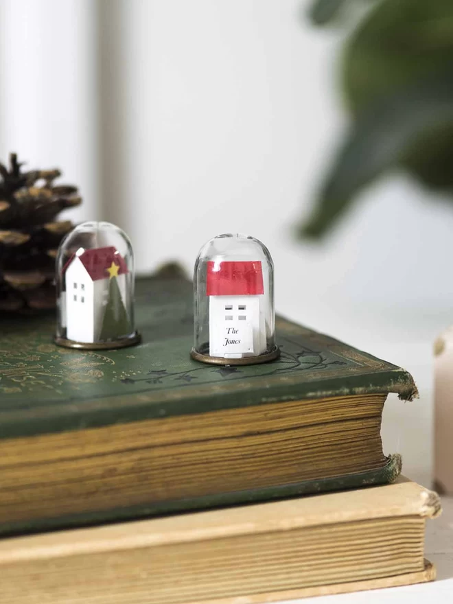 Christmas-personalised-miniature-paper-house