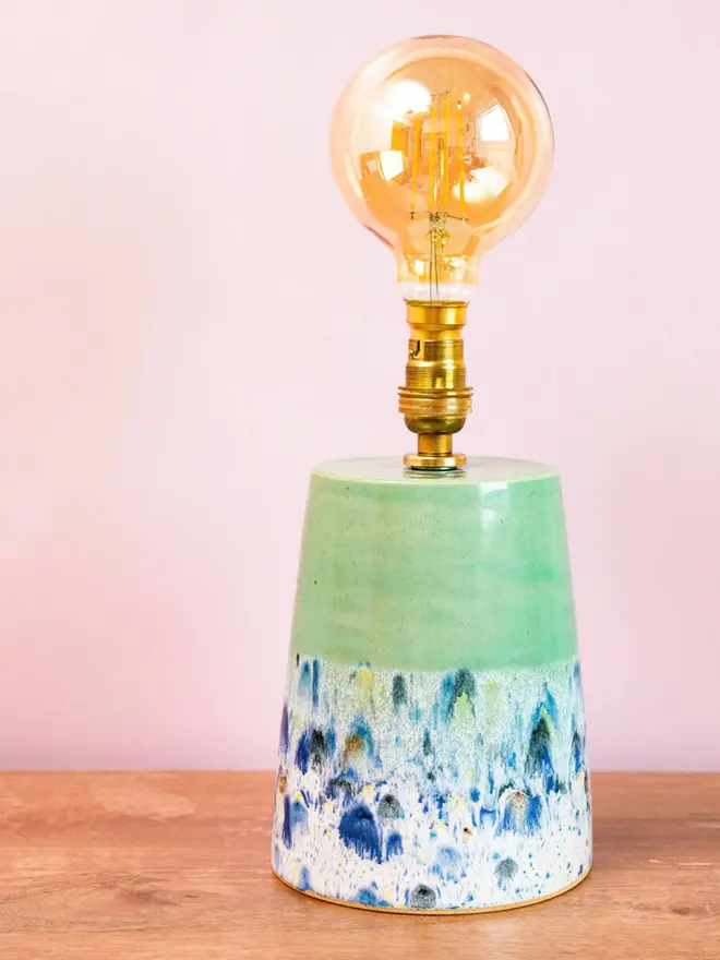 Shoreline Small Table Lamp in green
