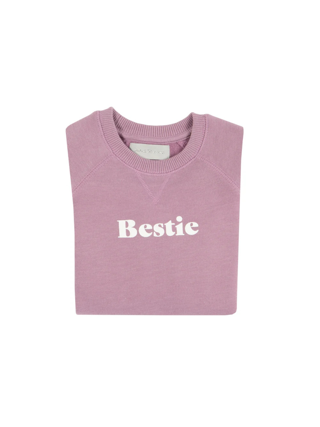 pink bestie sweatshirt