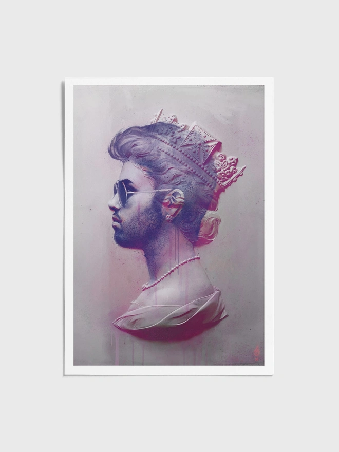 George Michael Pink - Unframed