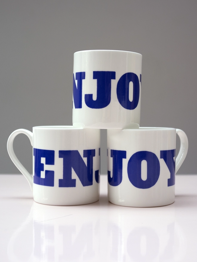 ENJOY mugs