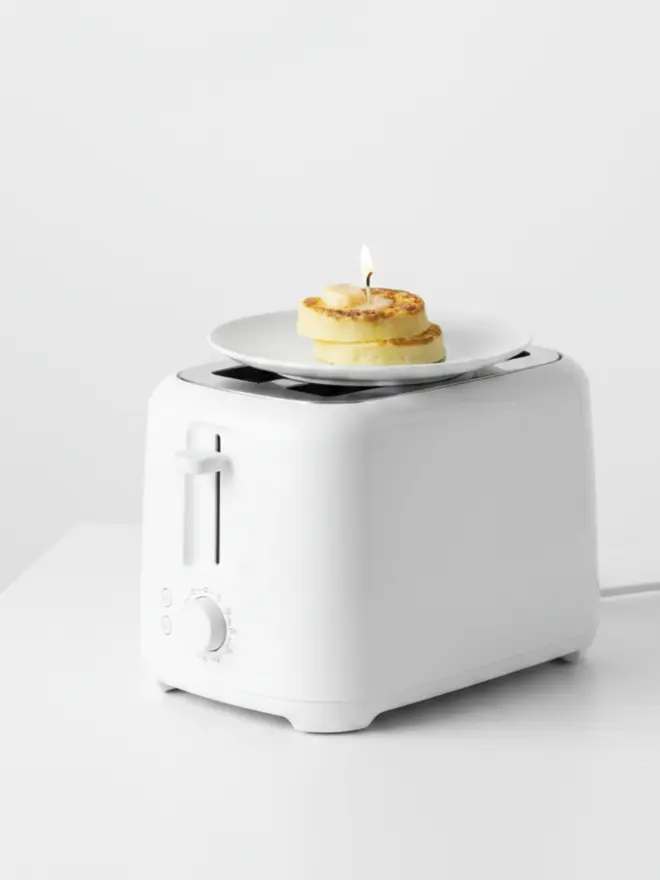 CRUMPET CANDLE 