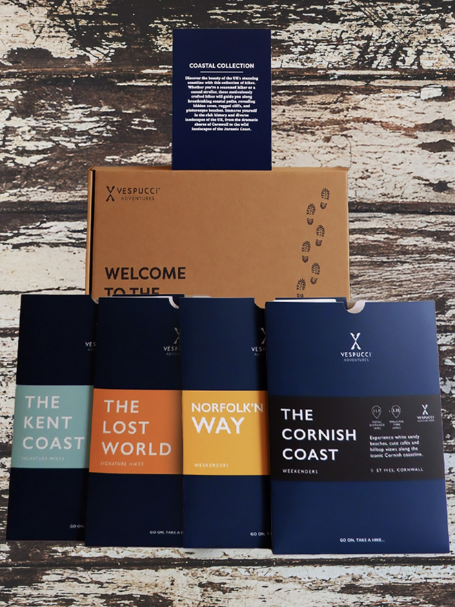 The coastal walking guidebook collection