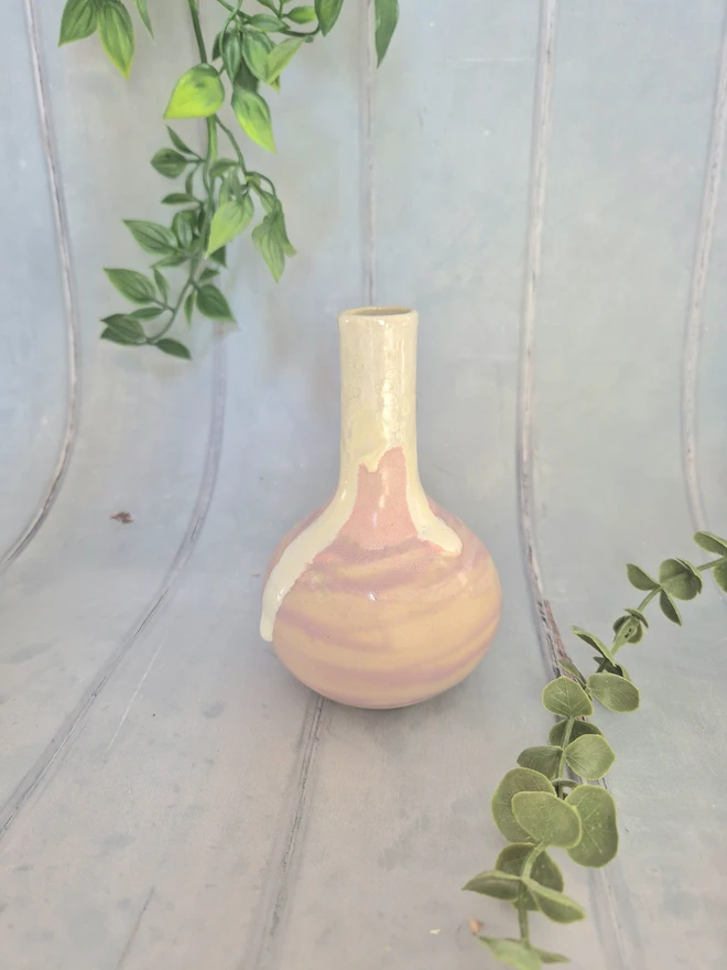 Bud vase, small vase, ceramic vase, Jenny Hopps Pottery