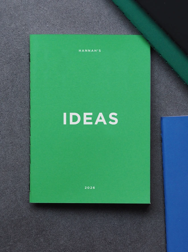 personalised a6 notebook principal series