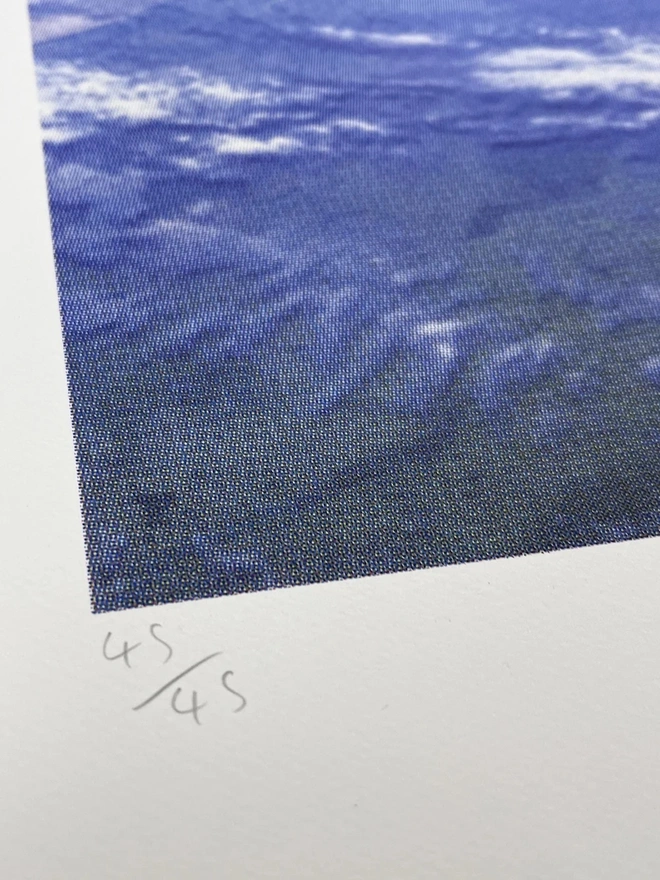 Deep Dive Silkscreen Print 
