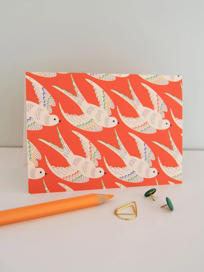Birds Illustrated Notecard Pack