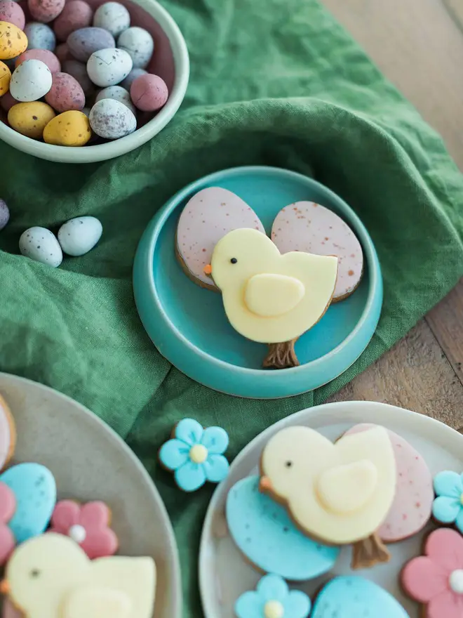 Springtime Iced Biscuit Jar