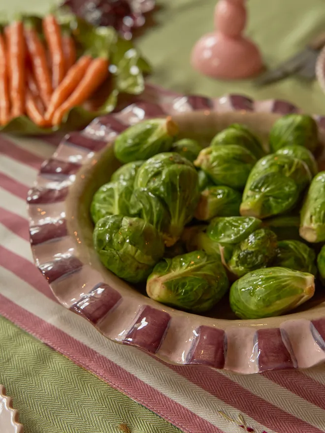 Christmas serving platter