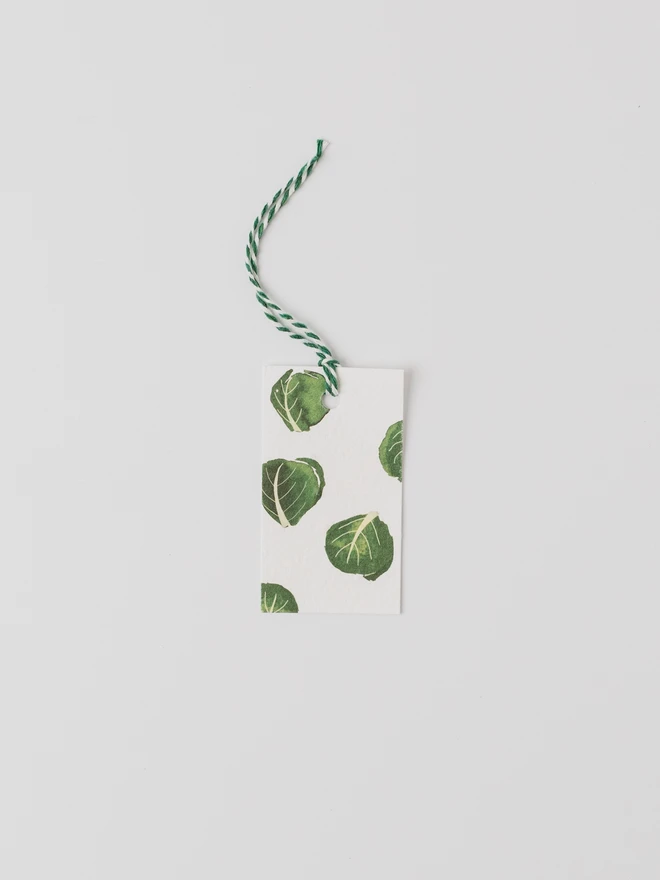 Brussel Sprout Plantable Tag