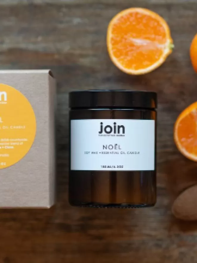 Noël - Join Luxury Scented Soy Wax & Essential Oil Candle