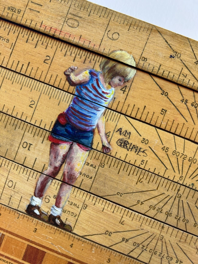cat rulers walk print
