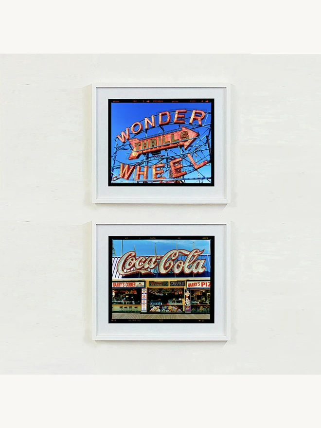 Richard Heeps Harry's Corner paired with Thrills White Frame