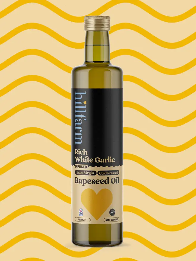 Rich White Garlic Drizzle Oil