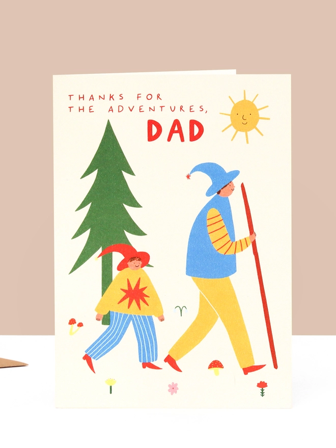 'Thanks For The Adventures, Dad' Father's Card