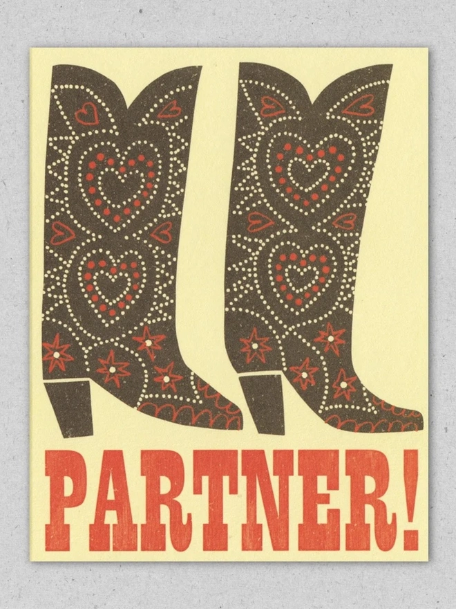 'Partner' Love Card