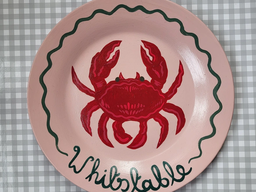 Personalised Seaside Wall Plate