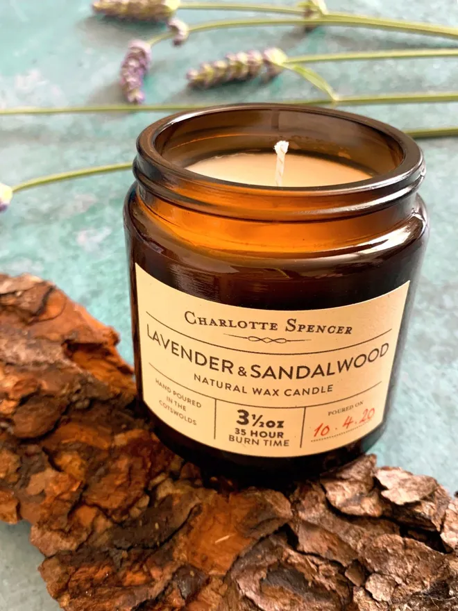 Lavender & Sandalwood Candle 