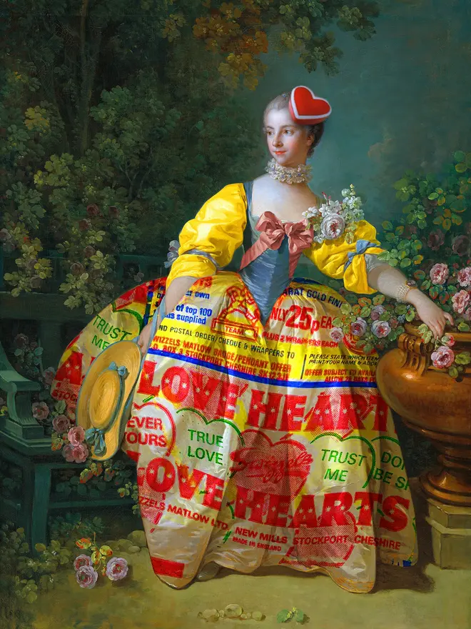 Love Hearts (Don't Be Shy) Giclée Fine Art Print