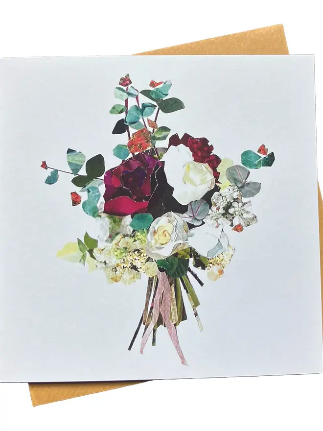 Roses Bloom Greetings Card