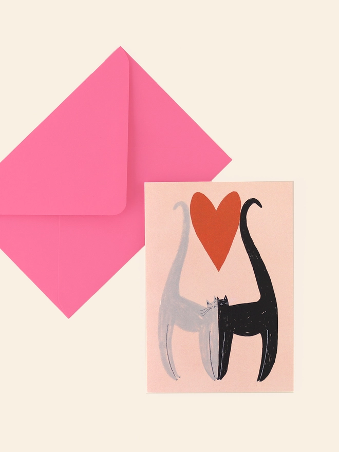 Cats Love Card