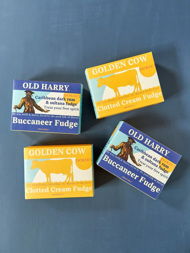 boxes of fudge