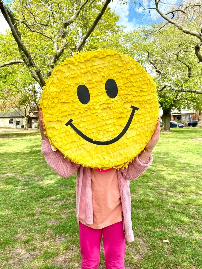 Smiley face pinata