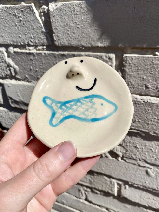 fish trinket tray