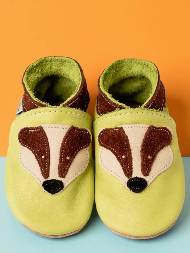Inch Blue baby shoe Badger