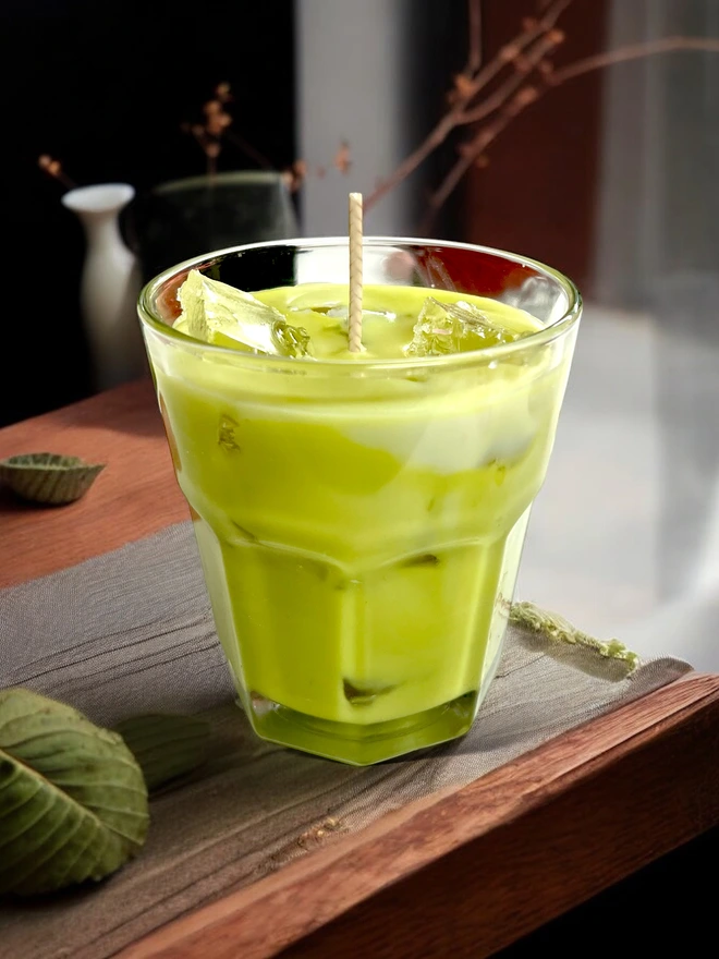 Iced Matcha Latte Candle