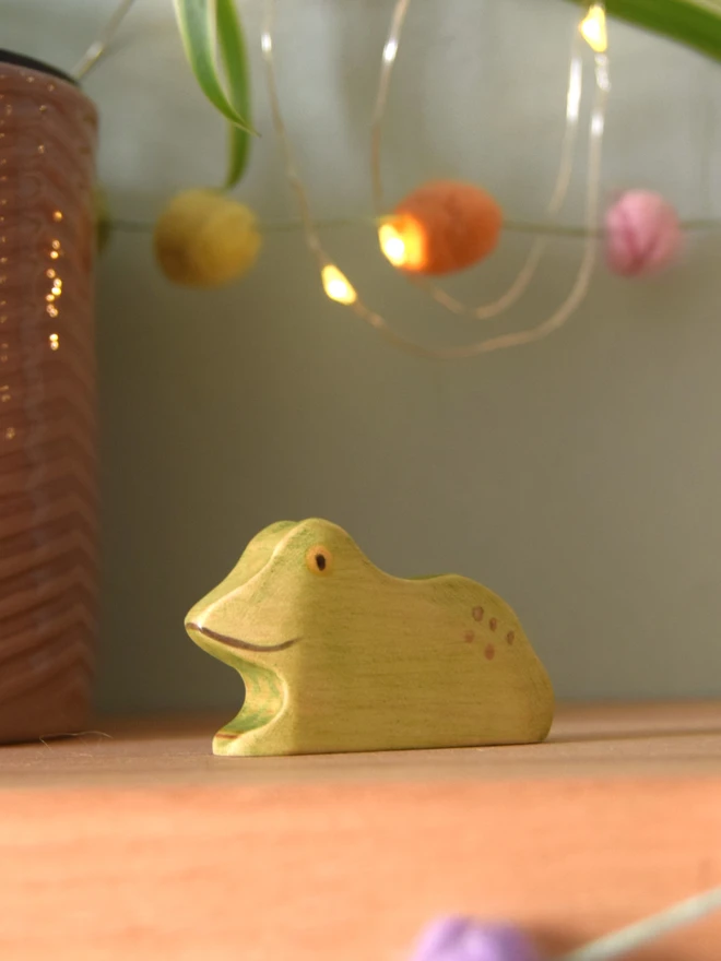  Wooden Frog Toy 