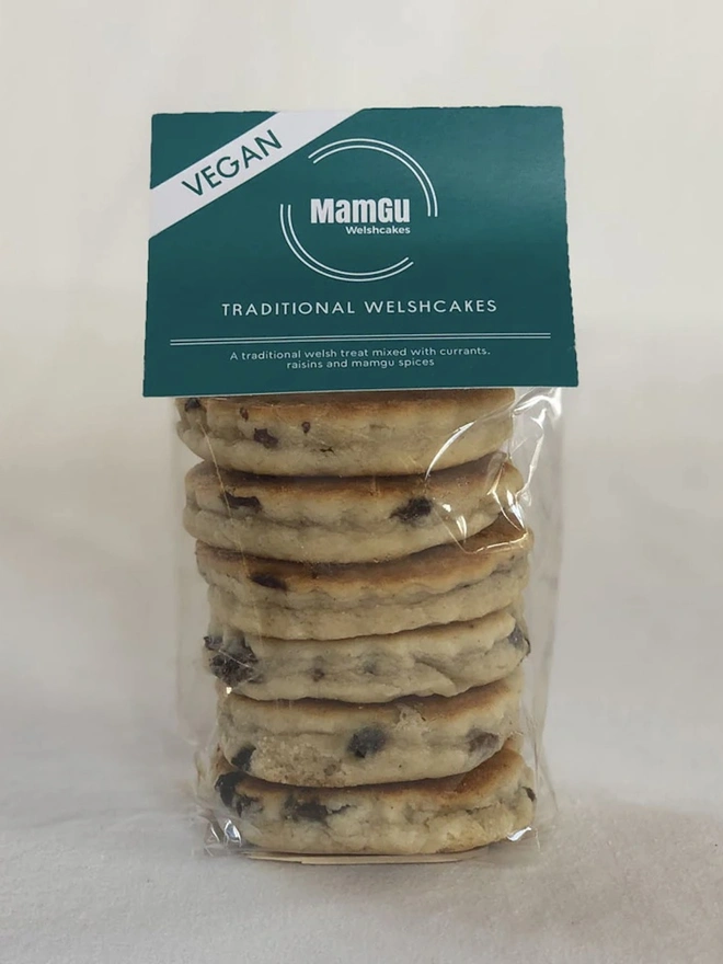 Vegan Traditional Welsh Cakes (Pack Of 6)