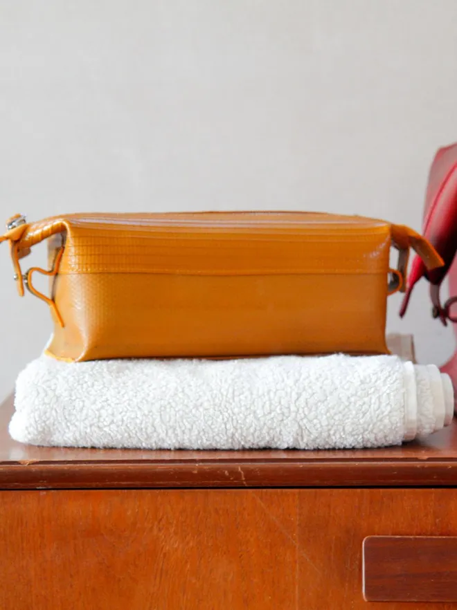 Yellow Medium Washbag