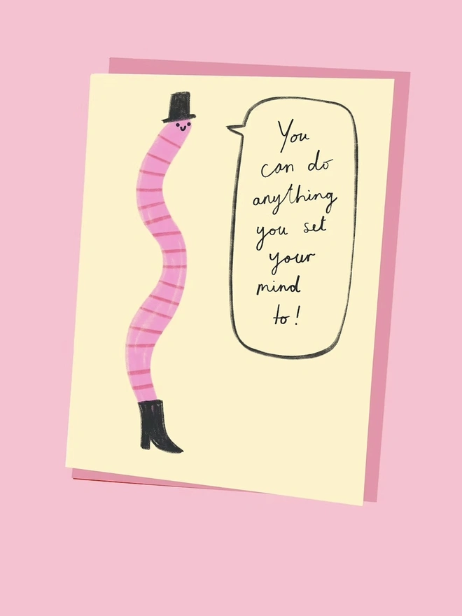 Worm Power Card 