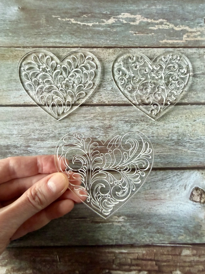 Hearts Stencils