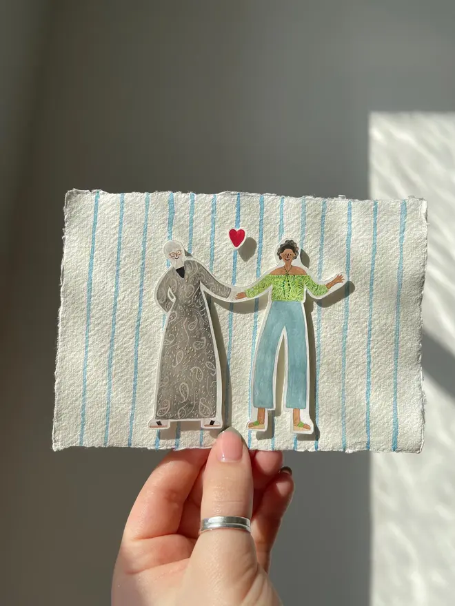 Besties Custom Made Portrait