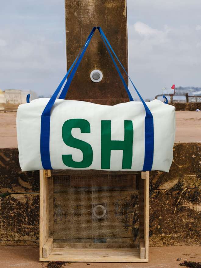 personalised kit bag holdall