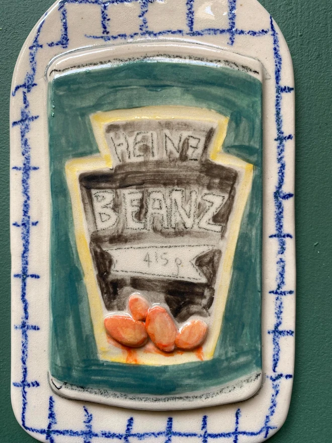 heinz beans ceramic tile