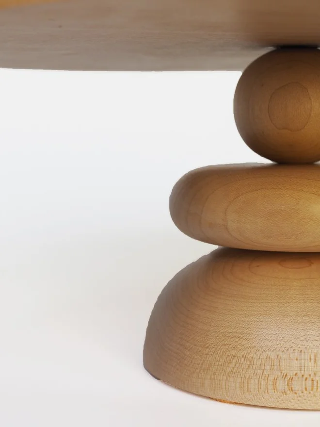 Wooden Float Cake Stand 