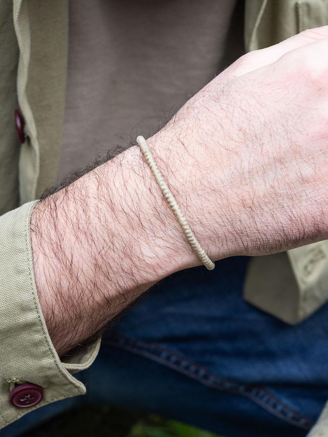 men rope bracelet