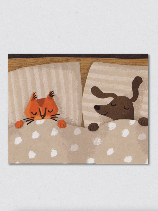 Bedtime besties card