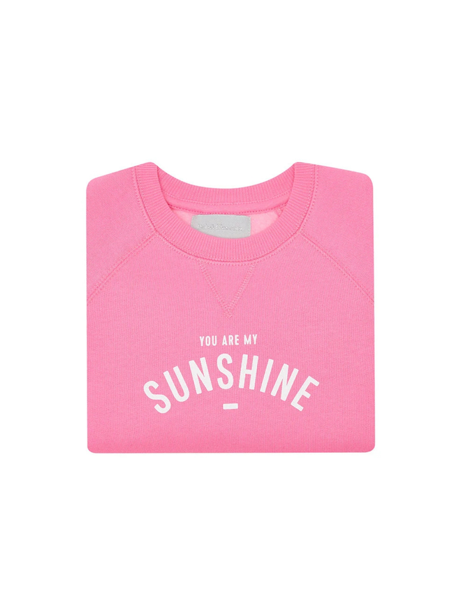 pink you are my sunshine sweatshirt