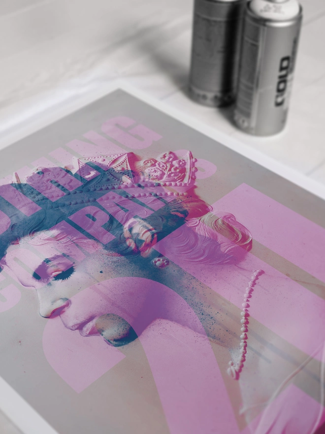 Prince 'Nothing Compares 2U' Art Print - unframed