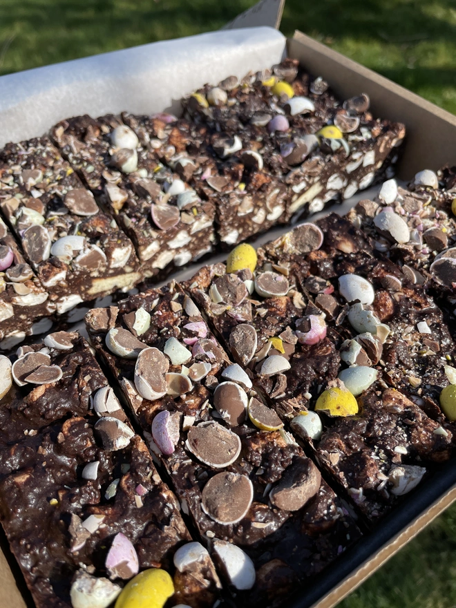 Mini Egg Rocky Road