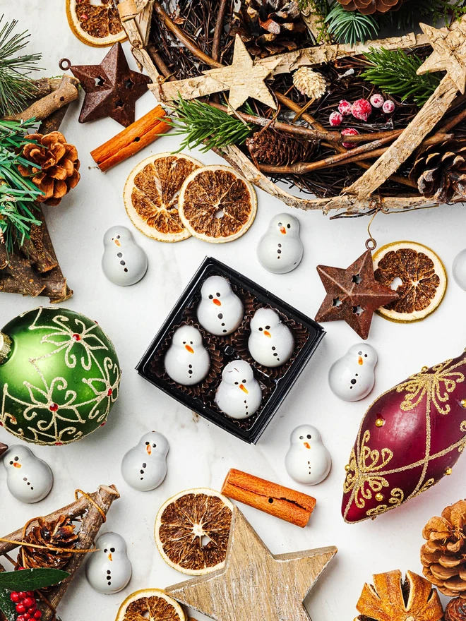 Chocolate Snowman