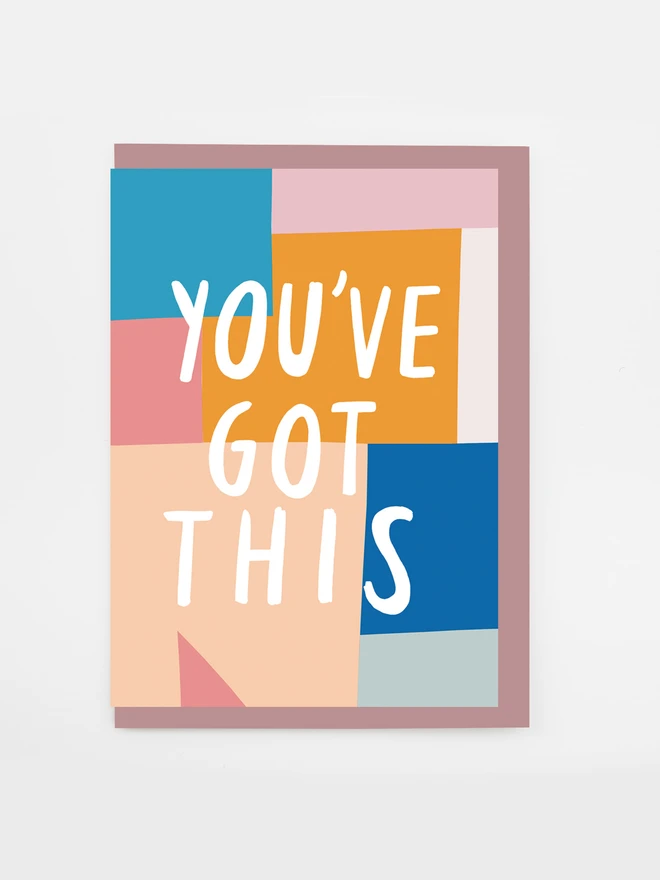 you've got this pattern card