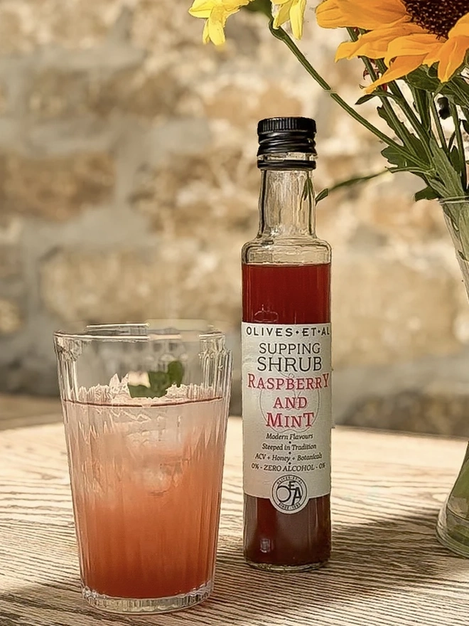 Raspberry & Mint Supping Shrub